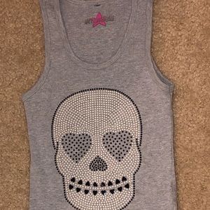 Shirts & Tops - Girls Skull Tank Shirts & Tops - Girls Skull Tank